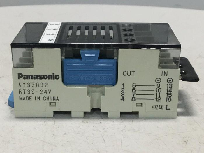 Used PANASONIC Relay AY33002 RT3S-24V #104127