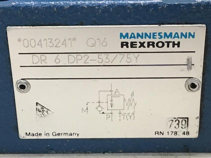 Used REXROTH Valve DR6DP25375Y #129922