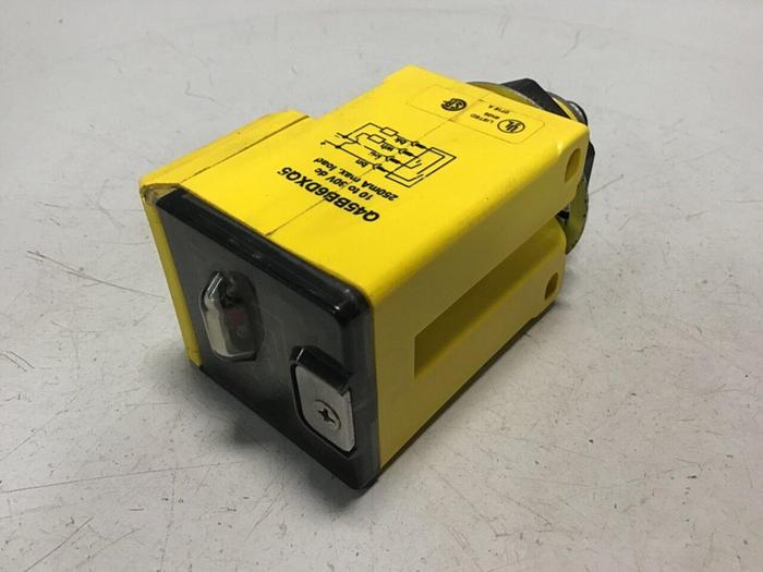 Used BANNER ENGINEERING Photoelectric Sensor Q45BB6DXQ5 #128513