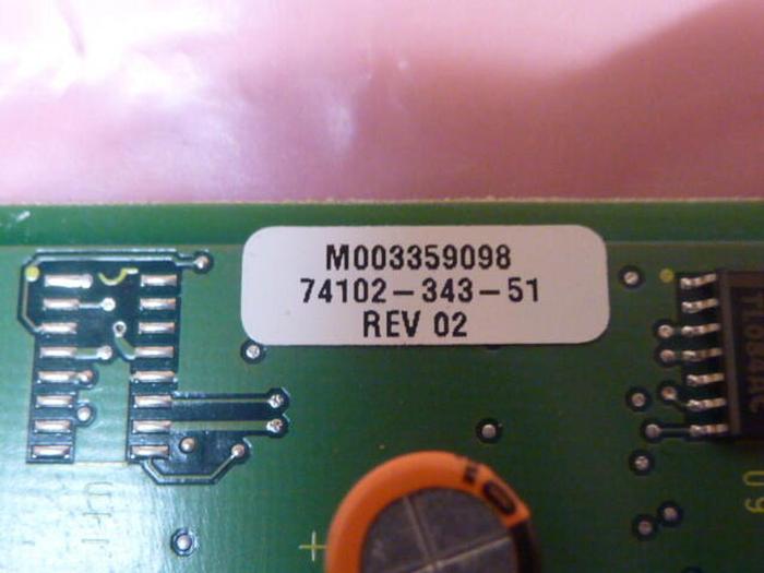 Used ALLEN BRADLEY Circuit Board 74102-343-51 #36725