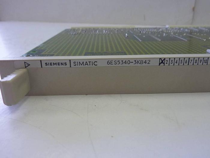 SIEMENS Memory Expansion card 6ES5 340-3KB42 Used