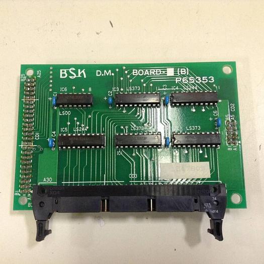 Used BSK I/O Circuit Board P65353 #69837