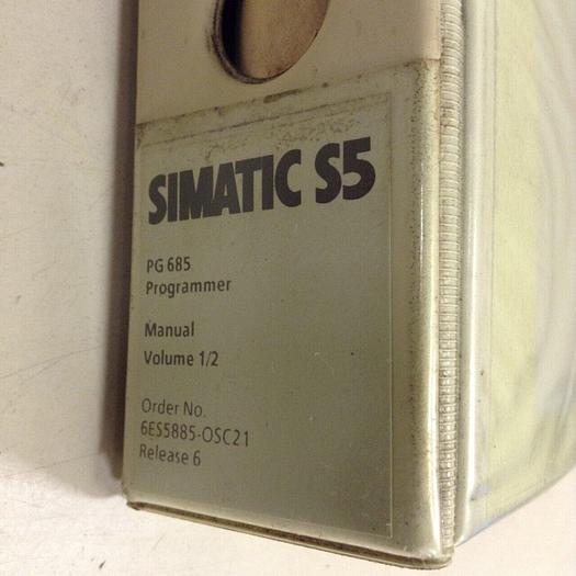 Used SIEMENS Manual 6ES5 885-OSC21 #70897