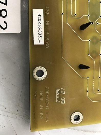 Used NOVATEC Operator Panel PC816A #118782