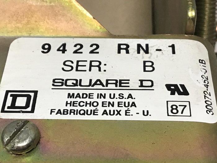 Used SQUARE D Operating Mechanism 9422 RN-1 #129408
