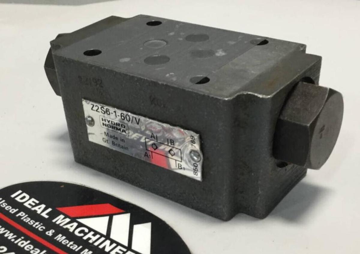Used HYDRONORMA Valve Z2S6-1-60/V USED