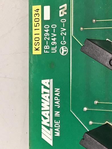 Used KAWATA Circuit Board FB-2940 #118147