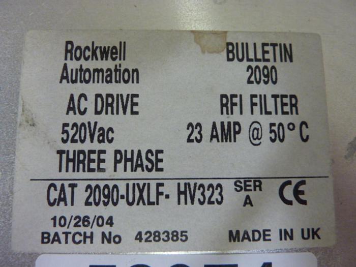 Used ROCKWELL INTL CORP AC Drive 2090-UXLF-HV323 #63516