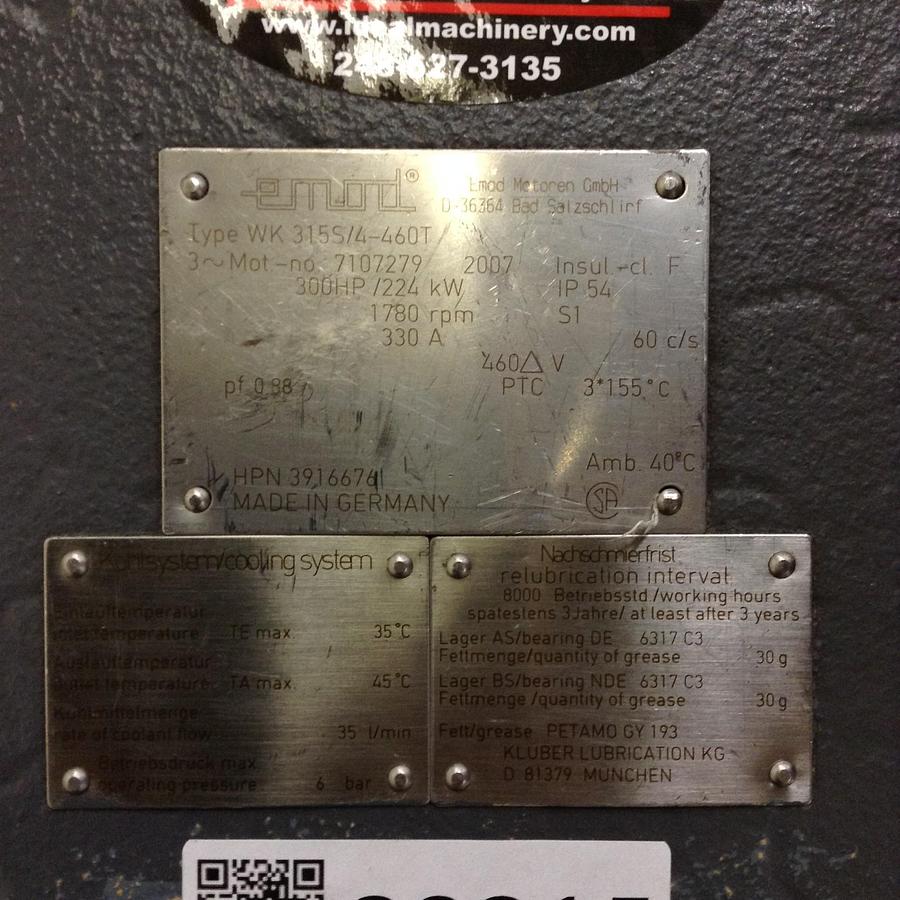 Used EMOD WK 315S/4-460T