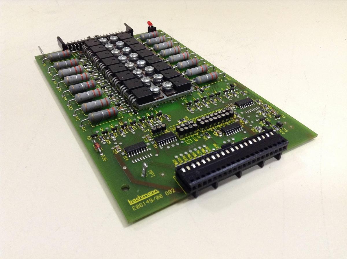Used BACHMANN ELECTRONIC Output Card CA16/P2.5S E06149/00 003 USED