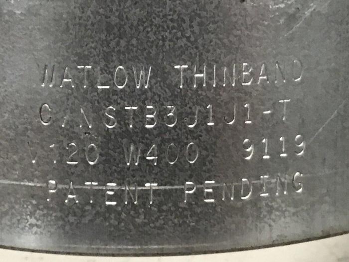 Used WATLOW 400 Watt Heater Band STB3J1J1-T #125657