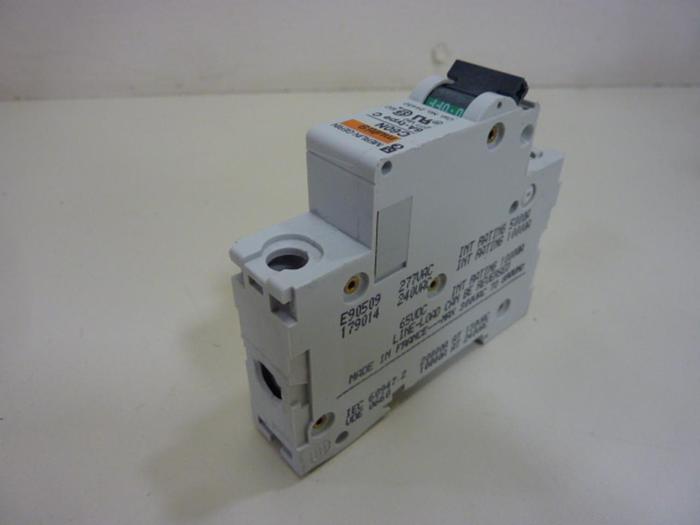 Used MERLIN GERIN 6 Amp Circuit Breaker C60N-6 #46882