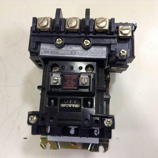 Used ALLEN BRADLEY Contactor 500-BOD94 SER B #71463