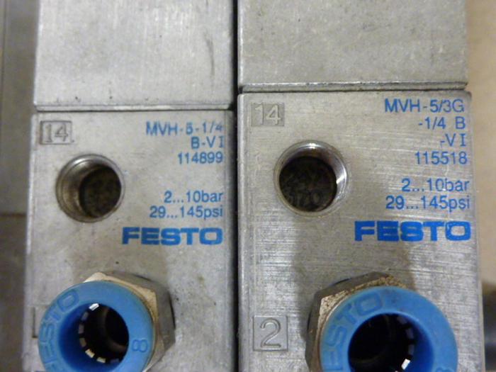 Used FESTO Control Block / Valve Terminal IFB8-02 #52817