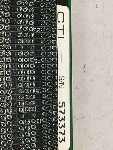 Used CTI Van Dorn Control Rack Board UNI 823 Z9711637B #116783