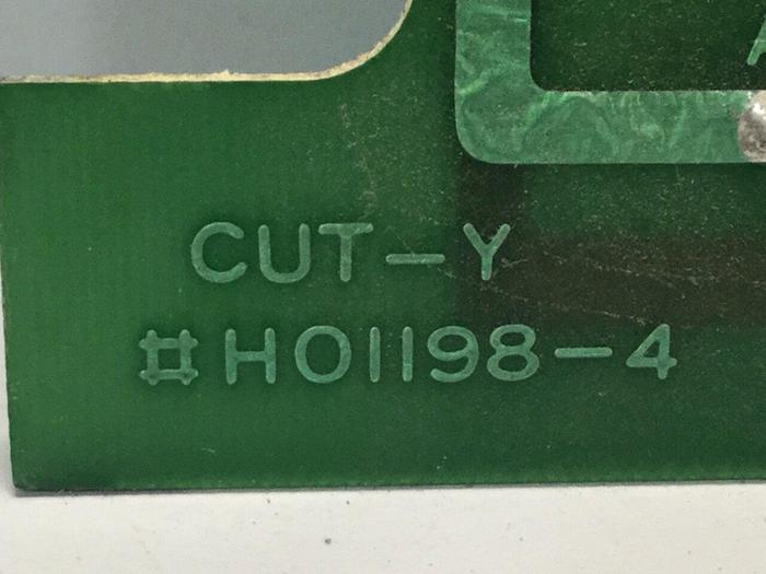 Used TOSHIBA Cut-Y Circuit Board H01198-4 Used