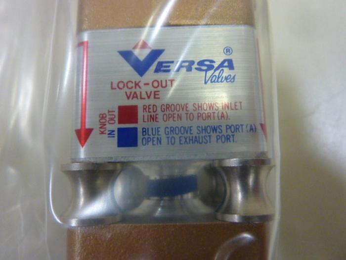 VERSA Lock Out Valve VIZ-4312-LOVB-125G #52484