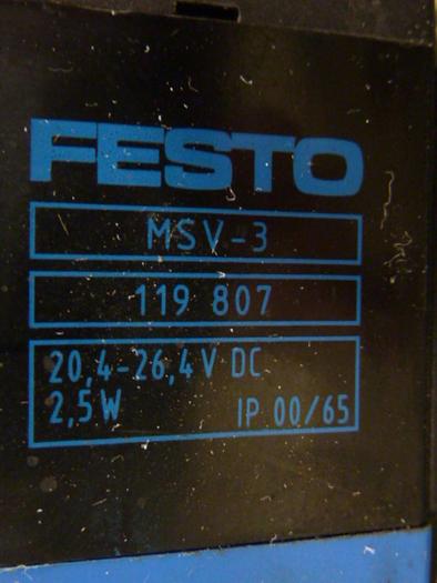 Used FESTO Control Block / Valve Terminal IFB8-02 #52778