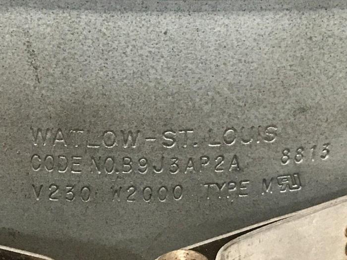 Used WATLOW 2000 Watt Heater Band B9J3AP2A #125659