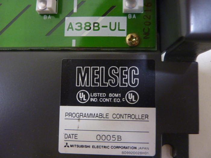 Used MITSUBISHI Backplane Rack A38B-UL #67003