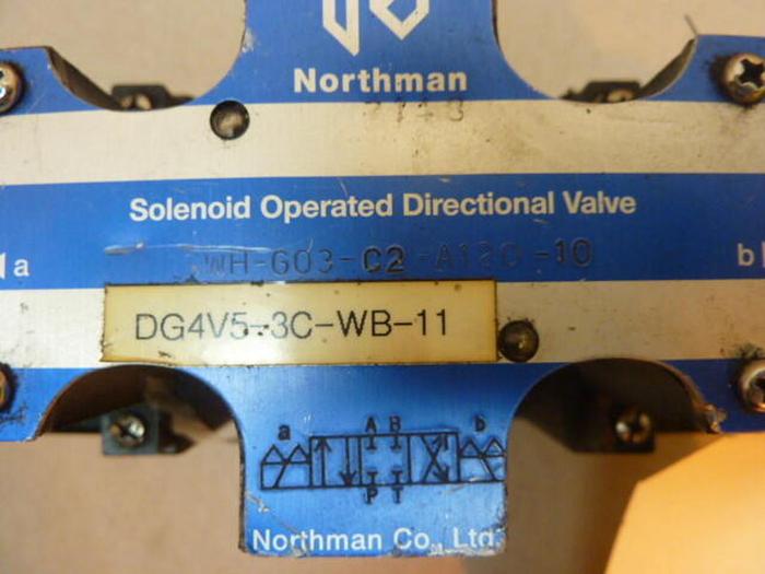 Used NORTHMAN Directional Valve SWHG03C2A12010 #35181