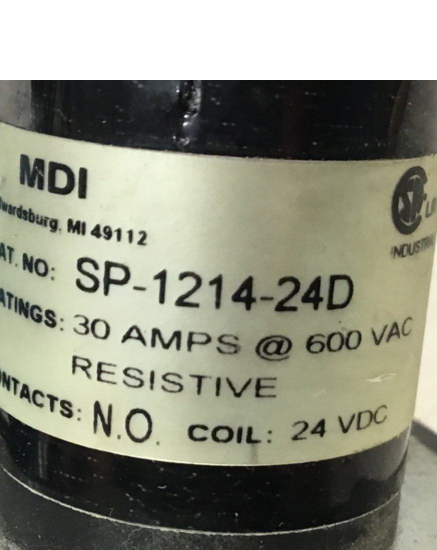 Used MDI Contactor Relay SP-1214-24D USED