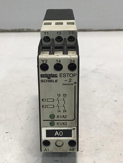 Used ENTRELEC Safety Relay ESTOP-2 #136809