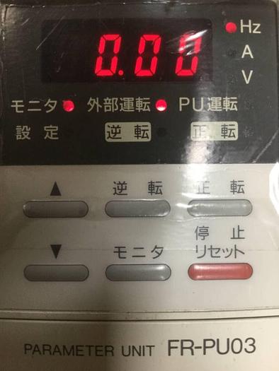 Used MITSUBISHI Inverter FR-A024-0.2KP #99016