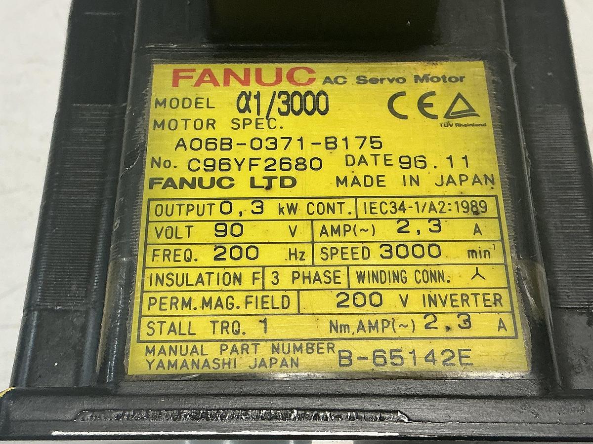 Used FANUC A06B-0371-B175