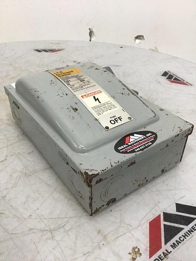 Used SIEMENS 30 Amp ITE Heavy Duty Vacu-Break F-351 #127050