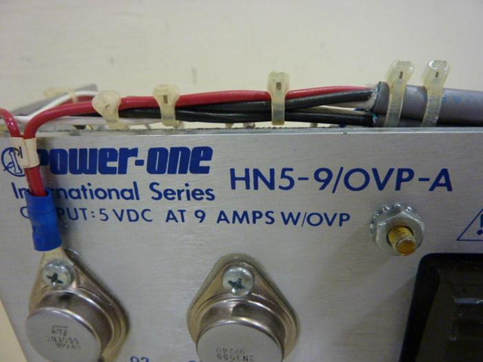 Used POWER ONE Power Supply HN5-9/OVP-A #51565
