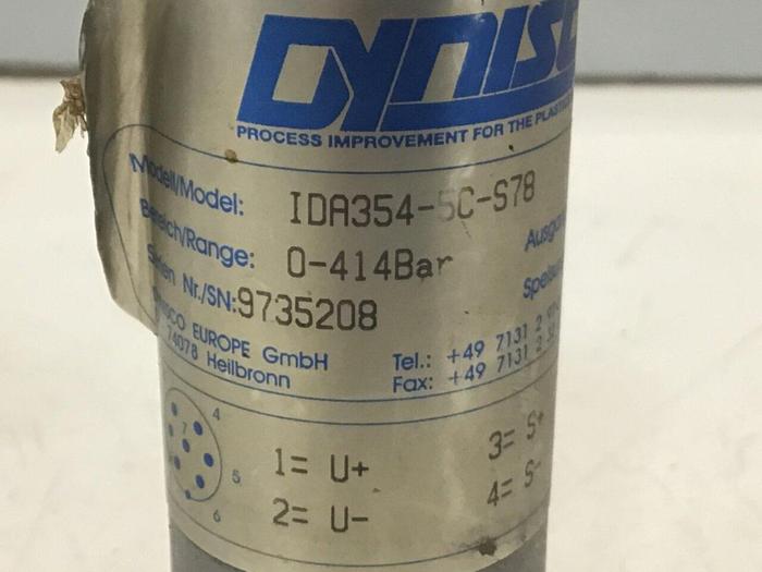 Used DYNISCO Pressure Sensor Transducer IDA354-5C-S78 Used