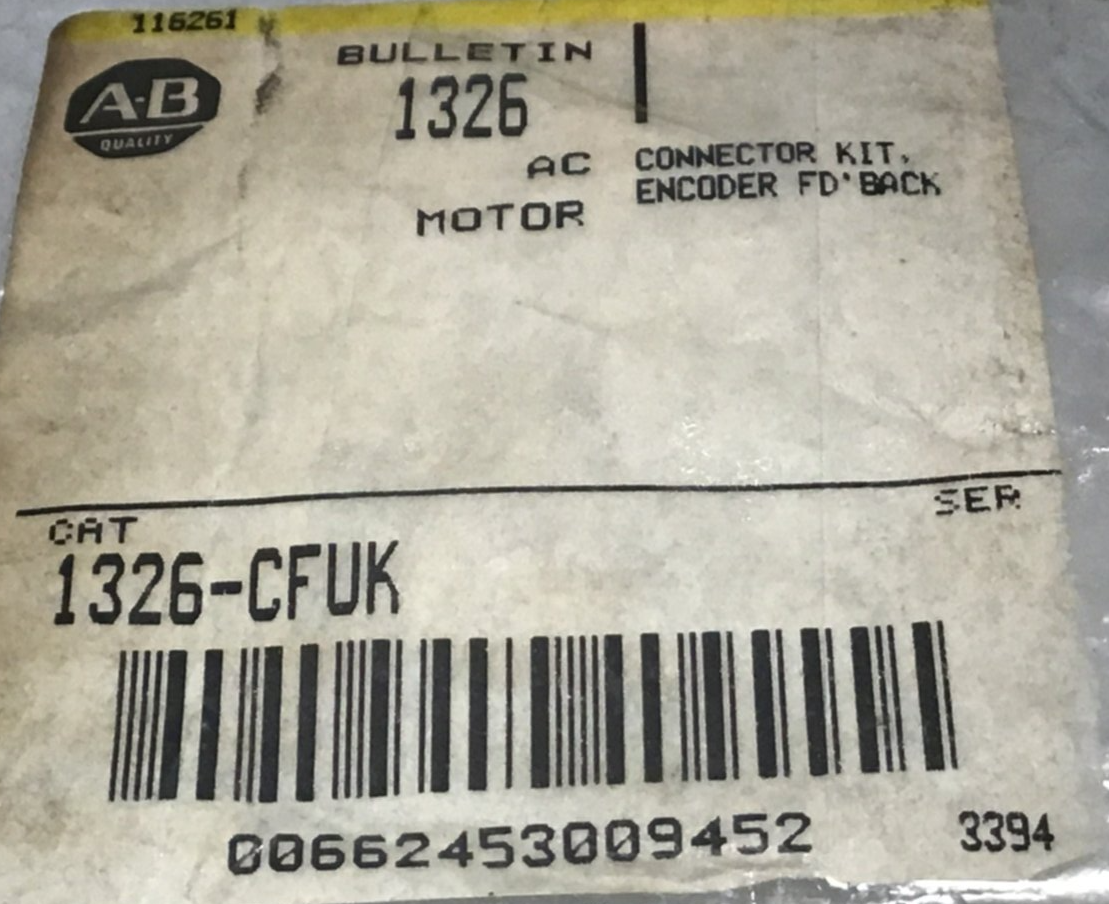 ALLEN BRADLEY Power Connector Kit 1326-CFUK USED