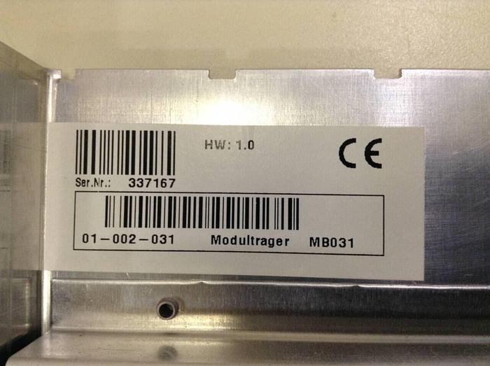 Used SIGMATEK Module Holder MB031 01-002-031 #87223