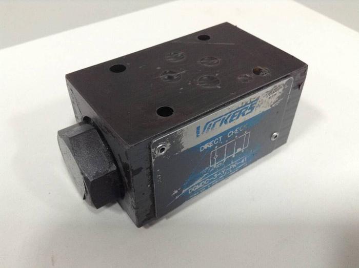 Used VICKERS Check Valve DGMDC 3 Y PK 41 #89726