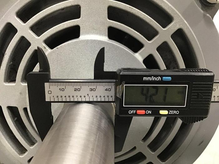 Used MITSUBISHI 20 HP Induction Motor SB-JR 20 HP #127140