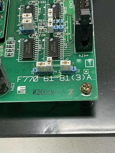 Used FUJI VT-1000IID Control Display Panel Used