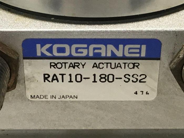 Used KOGANEI Rotary Actuator RAT10-180-SS2 #121063