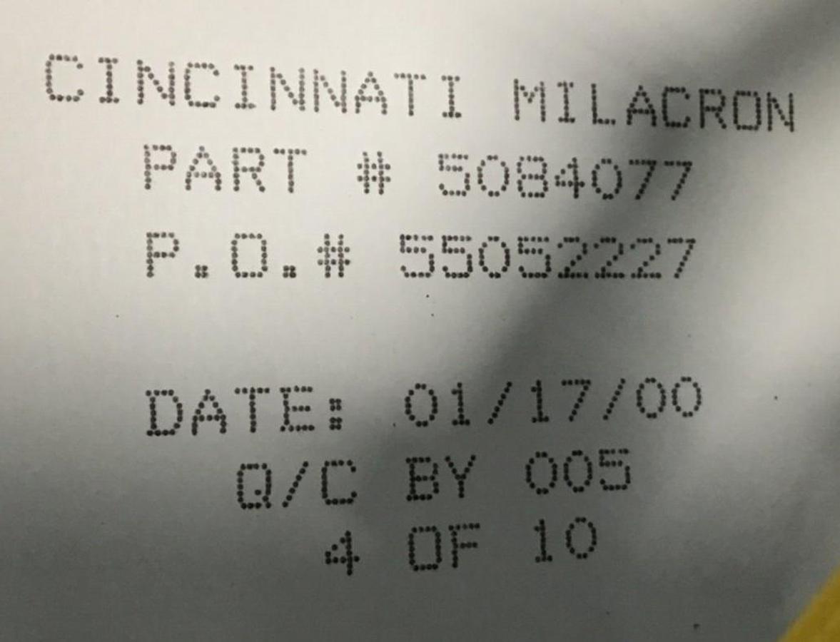 Used CINCINNATI MILACRON Robot Interface 5084077 USED