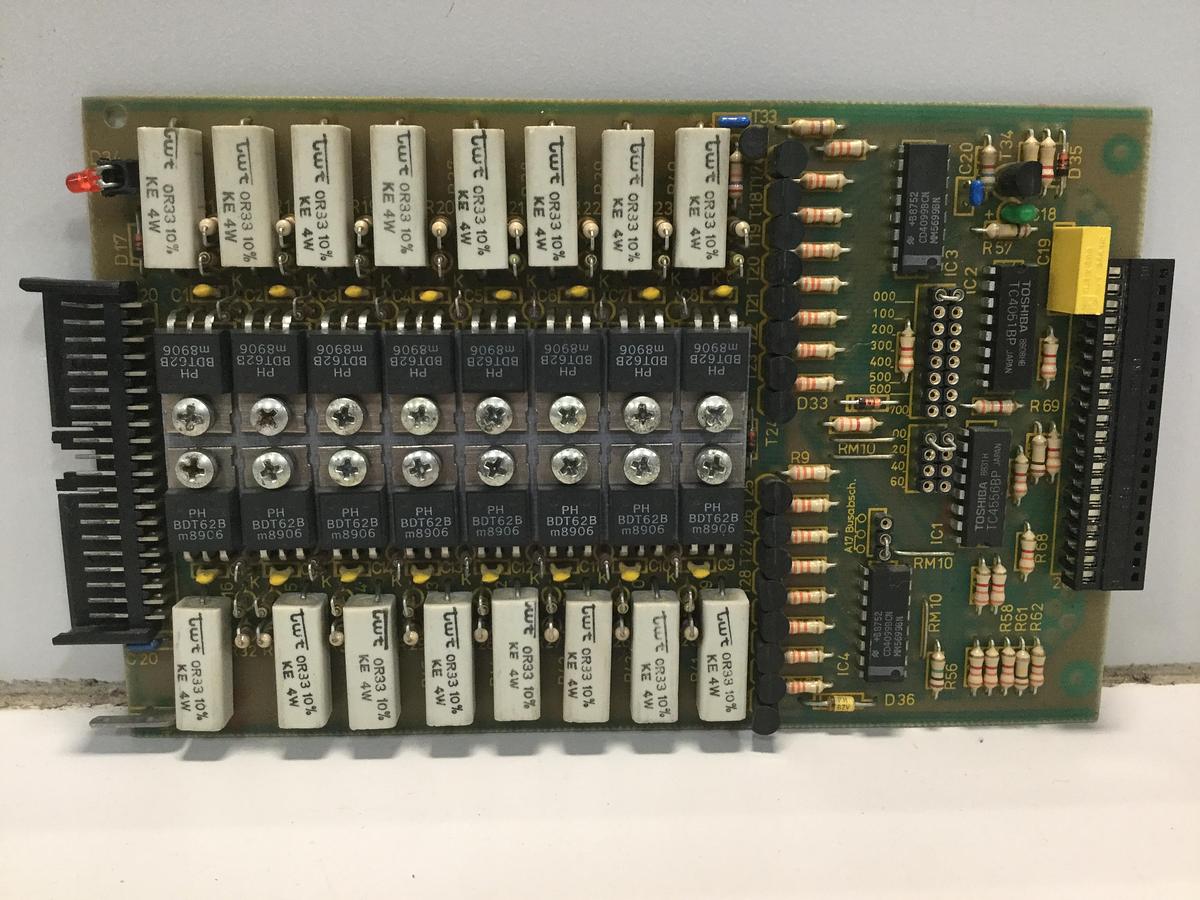 Used BACHMANN ELECTRONIC Circuit Board CA16/P2.5 Used