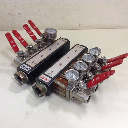 Used PPE Vision Flow Meter / Manifold MANIFOLD516 #80516