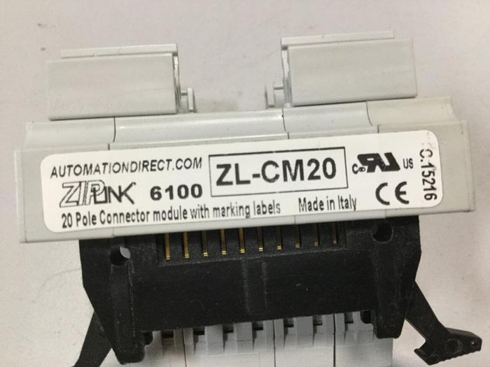 Used AUTOMATION DIRECT Connector Module ZL-CM20 #108643