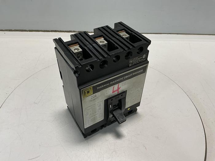 Used SQUARE D FAL36020