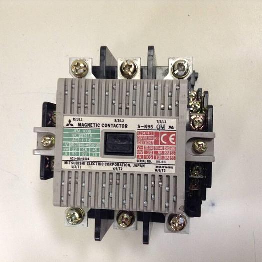 Used MITSUBISHI Magnetic Contactor S-K95 QM #83444