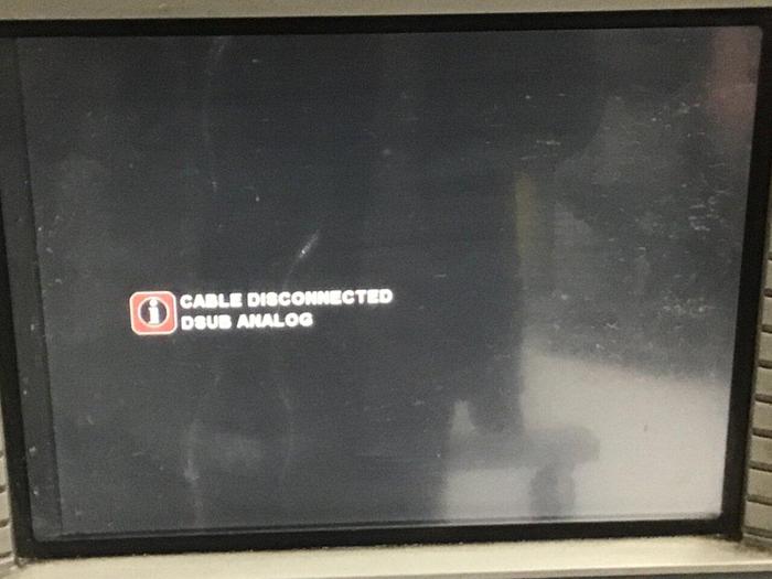 Used TELELINE Display Panel/Unit 01-1250 USED