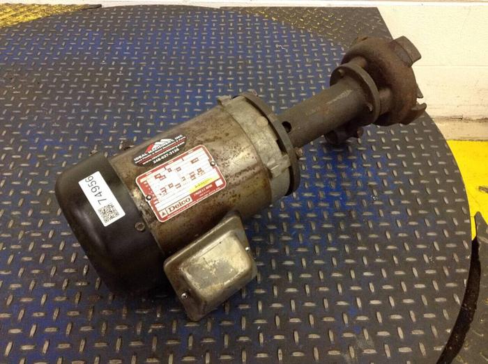 Used DELCO 1.5 HP AC Motor w/ Coolant Pump 2J4224C2 #74956