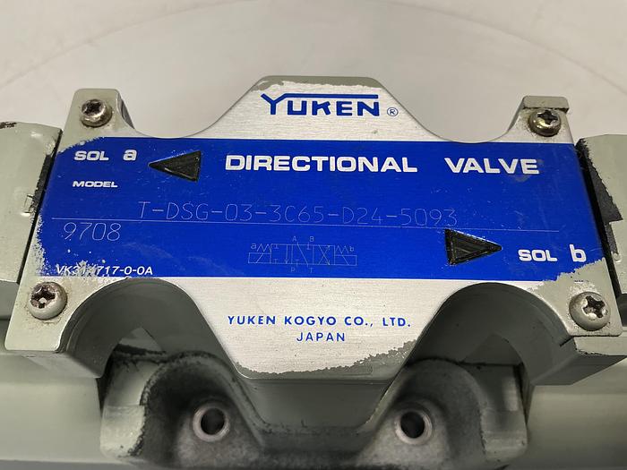 Used YUKEN T-DSG-03-3C65-D24-5093
