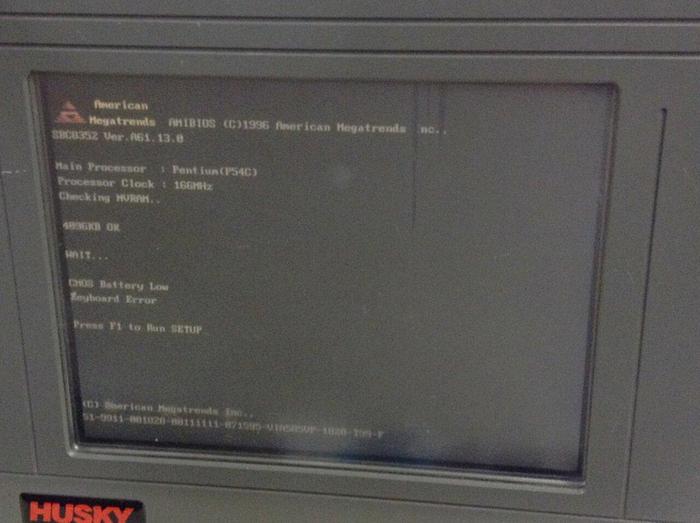 Used HUSKY Operator Interface A220295 Used