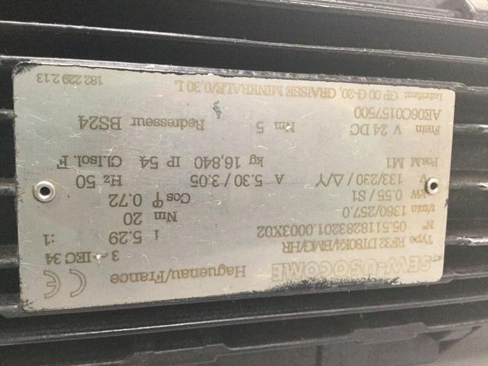 Used SEW USOCOME Servo Motor RF32DT80K4/BMG/HR #114772