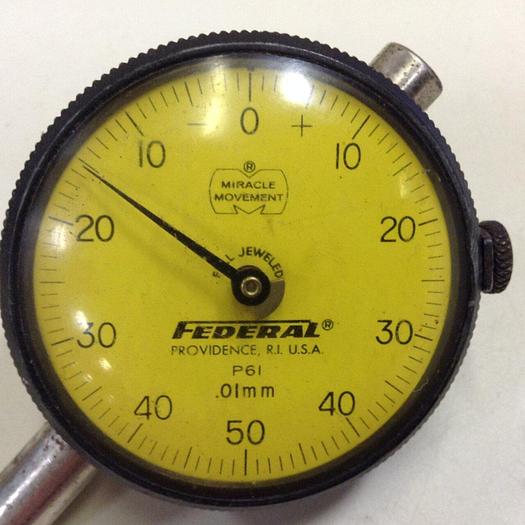 Used FEDERAL Dial Indicator Gauge P61 #76626